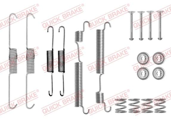 Accessory Kit, brake shoes