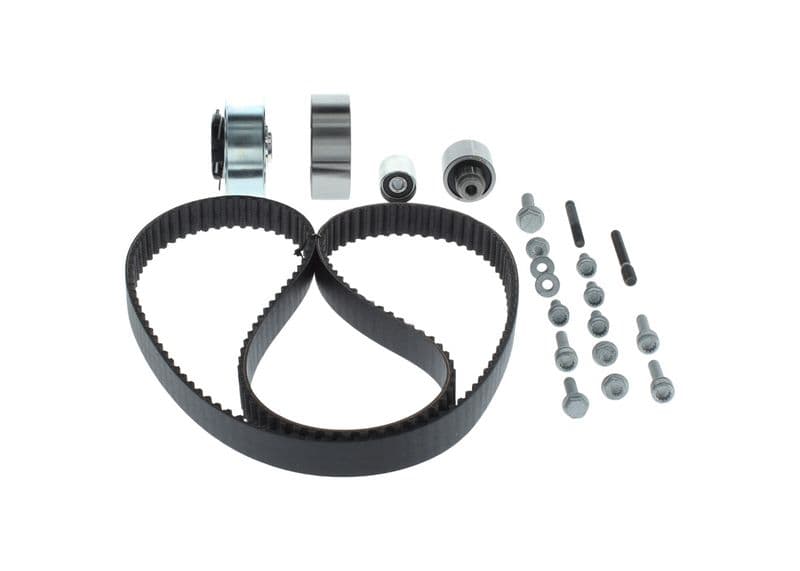 Tandwielset (riem+tandwiel) past: AUDI A1, A3, A4 ALLROAD B8, A4 B8, A5, A6 C7, Q3, Q5, TT  SEAT ALHAMBRA, ALTEA, ALTEA XL, EXEO, EXEO ST, IBIZA IV, IBIZA IV SC, IBIZA IV ST, LEON 1.2D-2.5D 05.03-