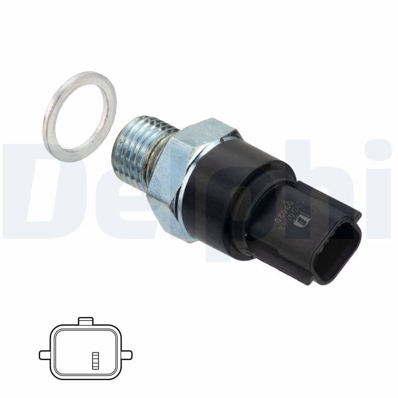 Sensor, oil pressure