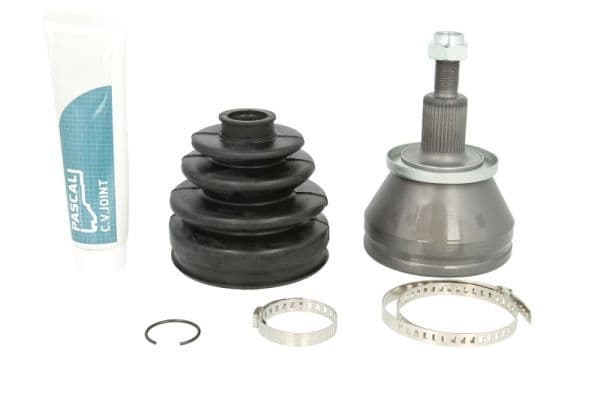 CV-gewricht buitenste Links/Rechts (36z/27z/52mm) past: SEAT CORDOBA, IBIZA III  SKODA FABIA I, FABIA III, RAPID  VW POLO IV 1.0/1.9D 02.02-06.21