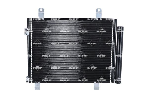 A/C condensator (met droger) past: OPEL AGILA B  SUZUKI SPLASH 1.3D 01.08-