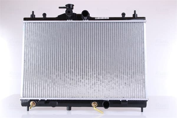 Motorradiator (automatisch) past: NISSAN TIIDA 1.6/1.8 09.04-12.12