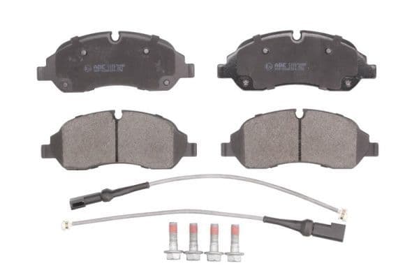 Remblokken set Voor , past: FORD TOURNEO CUSTOM V362, TRANSIT, TRANSIT CUSTOM V362, TRANSIT V363  FORD USA TRANSIT-150, TRANSIT-350 1.0H-3.7 10.11-