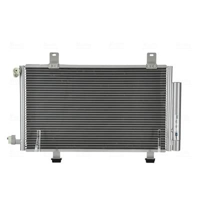 A/C condensator (met droger, (EN) additional fitting elements) past: FIAT SEDICI  SUZUKI SX4 1.5-1.9D 06.06-
