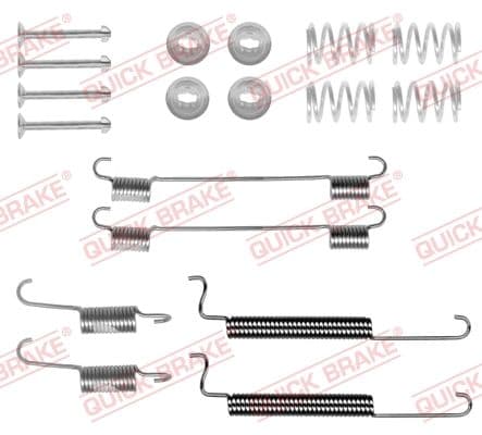 Accessory Kit, brake shoes
