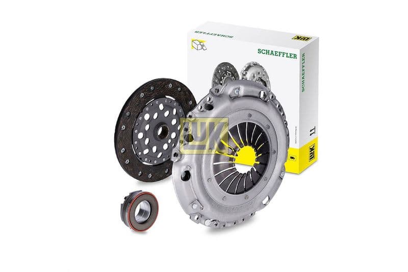 Koppelingskit met lager past: MERCEDES 124 (W124), C (W202), C T-MODEL (S202), CLK (A208), CLK (C208), E (A124), E (C124), E (W124), E (W210), E T-MODEL (S124) 1.8/2.0/2.5D 10.92-06.02