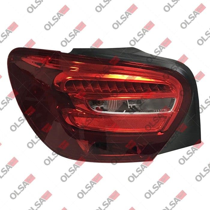 Achterlicht Links (anti-fog licht, achteruitrijlicht) past: MERCEDES A-KLASA W176 Hatchback 06.12-04.18