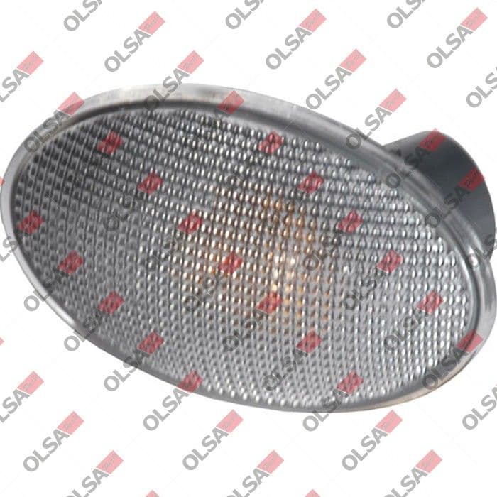 Controlelampje, zijkant Links/Rechts (wit) past: OPEL COMBO C, CORSA C, MERIVA A 09.00-10.10