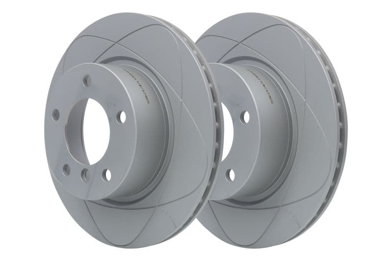 Brake disc, 1pcs, ATE PowerDisc, Geventileerd, Cut, Voor   Links/Rechts, buitendiameter 292 mm, dikte 22 mm, past: BMW 1 (E81), 1 (E82), 1 (E87), 1 (E88), 3 (E90) 1.6/2.0/2.0D 06.04-12.13