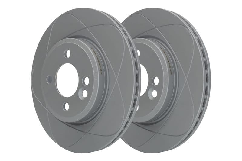 Brake disc, 1pcs, ATE PowerDisc, Geventileerd, Cut, Voor   Links/Rechts, buitendiameter 280 mm, dikte 22 mm, past: MINI (R56), (R57), (R58), (R59), CLUBMAN (R55) 1.4-2.0D 09.06-06.15