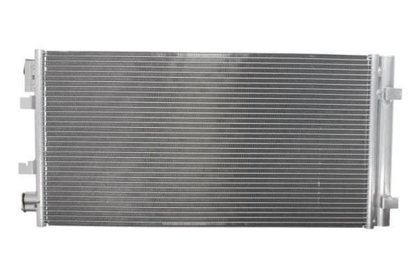A/C condensator (met droger) past: RENAULT FLUENCE, GRAND SCENIC III, MEGANE, MEGANE III, MODUS, SCENIC III 1.2-2.0D 05.08-