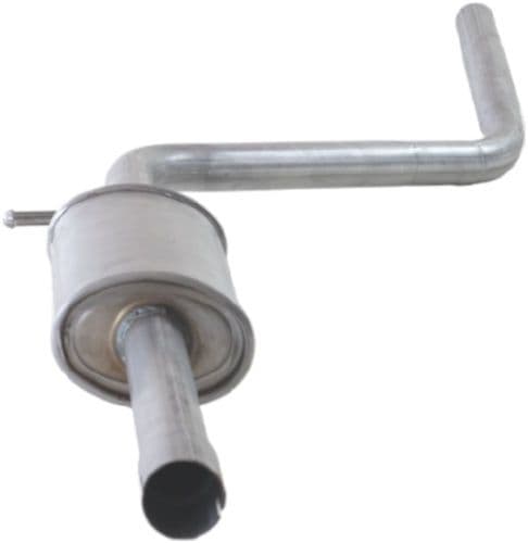 Middendemper uitlaatsysteem past: DACIA SANDERO  RENAULT SANDERO/STEPWAY I 1.4-1.6LPG 06.08-07.13