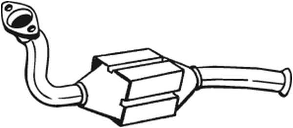 Katalysator EURO 1/EURO 2 past: CITROEN EVASION, JUMPY I  FIAT SCUDO, ULYSSE  LANCIA ZETA  PEUGEOT 806, EXPERT 2.0D 05.99-12.06