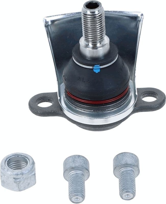 Kogelgewricht van de as Links/Rechts (bodem voor) (diameter kegel 18,6mm, met bouten) past: FORD GALAXY I  SEAT ALHAMBRA  VW SHARAN 1.8-2.8 03.95-03.10