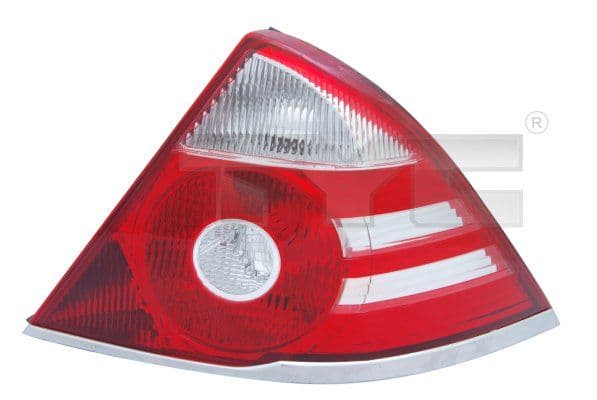 Achterlicht Links (kleur indicator wit, kleur van het glas red) past: FORD MONDEO III Liftback / Saloon 09.05-03.07