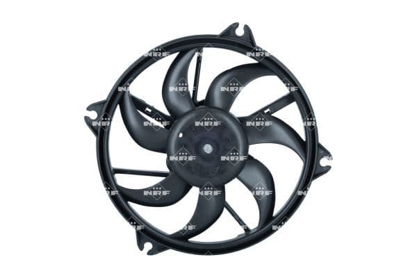 Radiatorventilator Links/Rechts (met huisvesting) past: CITROEN BERLINGO, C5 III, XSARA PICASSO 1.6-2.0D 07.98-06.14