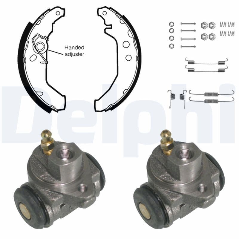 Brake shoe set