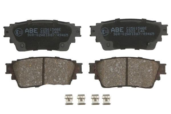 Remblokken set Achter , past: MITSUBISHI ECLIPSE CROSS, OUTLANDER III 1.5-3.0 08.12-