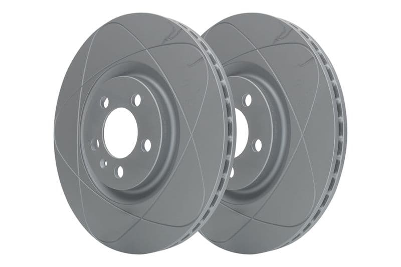 Brake disc, 1pcs, ATE PowerDisc, Geventileerd, Cut, Voor   Links/Rechts, buitendiameter 310 mm, dikte 25 mm, past: AUDI A1, A3, TT  SEAT IBIZA III, IBIZA IV, IBIZA IV SC 1.0-3.2 12.95-05.22