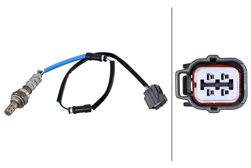 Lambda sonde (aantal draden 4, 460mm) past: HONDA CIVIC VII, FR-V, STREAM 1.4/1.6/1.7 11.00-09.06