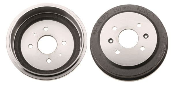 Brake drum Achter past: CHEVROLET AVEO / KALOS, SPARK 1.0-1.5 01.04-