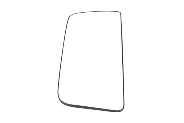 Zijspiegel glas Links (430 x193mm, met verwarming) past: MERCEDES ACTROS MP4 / MP5, ANTOS 07.11-