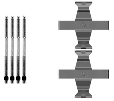 Remblok montagekit achter past: BMW 2 (G42, G87), 3 (G20, G80, G28), 3 (G21, G81), 4 GRAN COUPE (G26), 5 (G60, G90, G68), 5 (G61, G99), 7 (G70), X3 (G01, F97, G08), X3 (G45) 2.0-Electric 07.19-