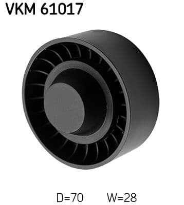 Multi V-riemschijf past: LEXUS IS II  TOYOTA AURIS, AVENSIS, COROLLA, COROLLA VERSO, RAV 4 III, RAV 4 IV, VERSO 2.0D/2.2D 07.05-09.19
