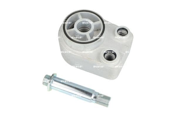 Oliekoeler (met easy fit elementen  met pakkingen) past: MERCEDES A (W176), B SPORTS TOURER (W246, W242), CITAN MIXTO (DOUBLE CABIN), CITAN (MPV), CITAN/MINIVAN (W415), CLA (C117) 1.3-1.6LPG 09.98-