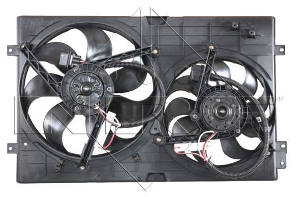 Radiatorventilator (met huisvesting) past: AUDI A3, TT  SEAT AROSA, CORDOBA, IBIZA III, LEON, TOLEDO II  SKODA FABIA I, FABIA I PRAKTIK, FABIA II, OCTAVIA I, OCTAVIA II, ROOMSTER 1.0-2.3 10.94-05.15