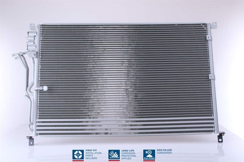 A/C condensator ((EN) additional fitting elements) past: AUDI A8 D3 2.8-6.0 10.02-07.10