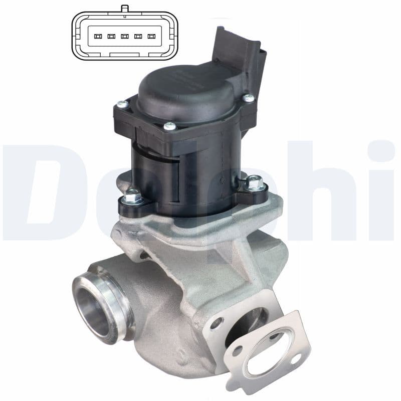 EGR-klep past: VOLVO C30, S40 II, S80 II, V50, V70 III  CITROEN BERLINGO, BERLINGO MULTISPACE, C2, C3 I, C3 II, C3 PICASSO, C4, C4 GRAND PICASSO I, C4 I, C4 PICASSO I, C5 II, C5 III 1.4D-1.8 10.98-