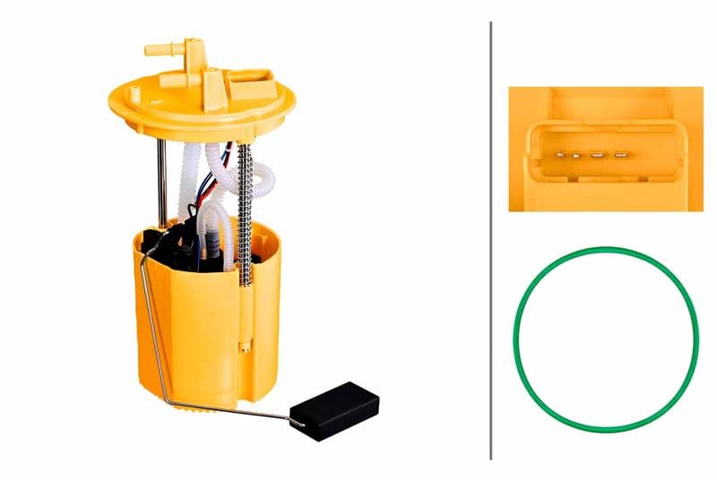 Elektrische brandstofpomp (module) past: FIAT 500, 500 C, PANDA  FORD KA 1.3D 09.03-