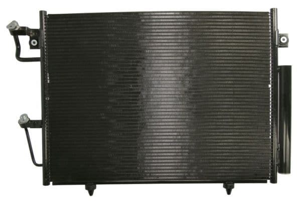 A/C condensator (met droger) past: MITSUBISHI PAJERO IV 3.0/3.2D/3.8 10.06-