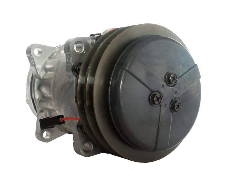 Airconditioning compressor 12V (R134a) past: MASSEY FERGUSON 130, 150, 180, 210, 220, 235, 240, 245, 250, 255, 260, 265, 270, 290, 300, 307, 355, 360, 363, 364, 365, 3085, 3095, 3120, 3125