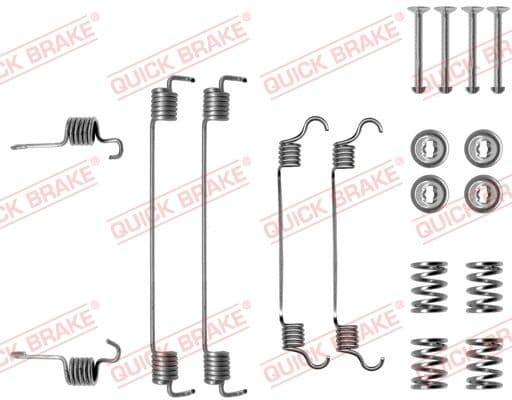 Accessory Kit, brake shoes