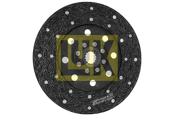 Koppelingsplaat/plaat biologisch (280mm volledig profiel) past: DEUTZ FAHR 4.10, 6.10, 85 2WD, 85 4WD, 90 2WD, 90 4WD