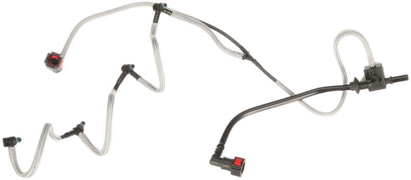 Slangen en elementen voor het transport van overloopbrandstof (totale lengte 1015mm) past: NISSAN INTERSTAR, PRIMASTAR  RENAULT MASTER II, TRAFIC II 2.2D/2.5D 12.97-