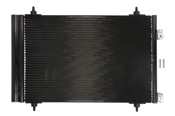 A/C condensator (met droger) past: DS DS 4, DS 5  CITROEN BERLINGO, BERLINGO MULTISPACE, C4, C4 GRAND PICASSO I, C4 I, C4 II, C4 PICASSO I, DS4, DS5, JUMPY II  PEUGEOT 3008, 3008 I 1.2-Electric 08.00-