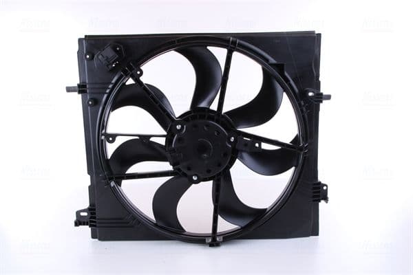Radiatorventilator (met huisvesting) past: NISSAN QASHQAI II  RENAULT KADJAR 1.2-1.6D 11.13-