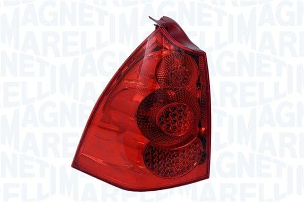 Achterlicht Links (P21/5W/R5W, kleur indicator red, kleur van het glas red, anti-fog licht) past: PEUGEOT 307 Stationwagon 09.05-04.12