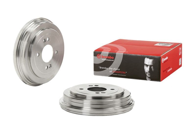 Brake drum Achter past: HYUNDAI ACCENT III, I10 I, I10 II, I10 III, I20 I  KIA RIO II 1.0-1.6 03.05-