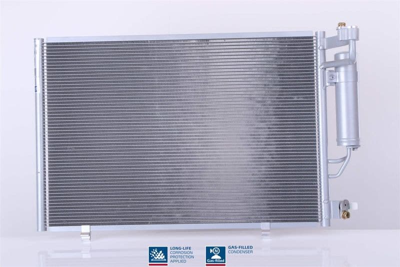 A/C condensator (met droger) past: FORD FIESTA VI 1.25-1.6 06.08-01.18