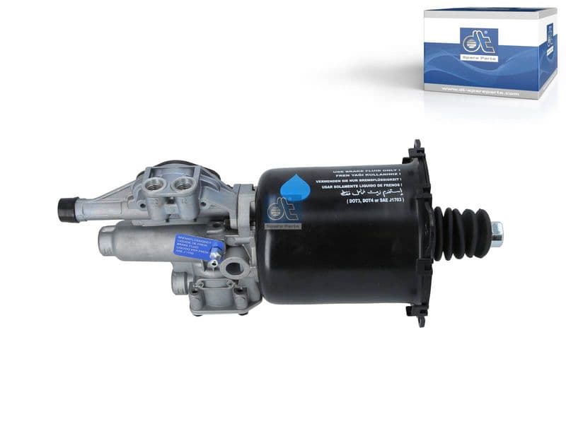 Koppelingsaandrijving (vullen Medium: brake fluid) past: RVI KERAX, MAGNUM 09.90-