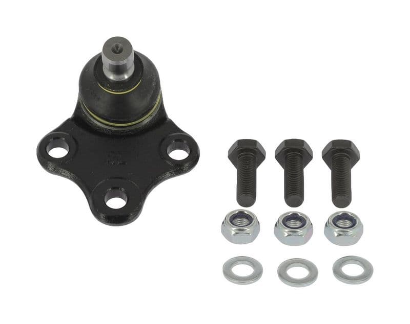 Kogelgewricht van de as Links/Rechts (bodem voor) (diameter kegel 16mm) past: CITROEN BERLINGO, XSARA, ZX  PEUGEOT PARTNER 1.1-Electric 03.91-12.15