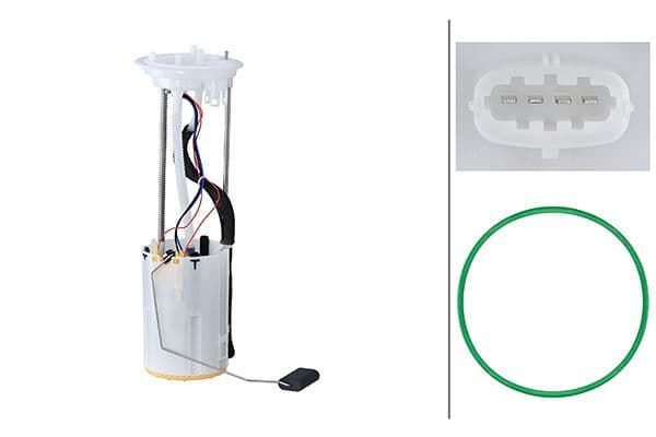 Elektrische brandstofpomp (module) past: FIAT DOBLO, DUCATO 1.3D-3.0D 10.05-