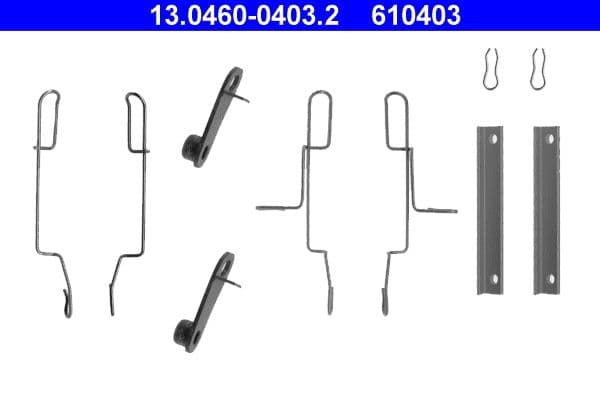 Accessory Kit, disc brake pad