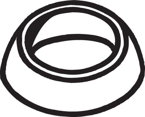 Uitlaatsysteem pakking/afdichting past: MAZDA 323 II  SUZUKI SWIFT I 1.0-1.5 11.80-12.89