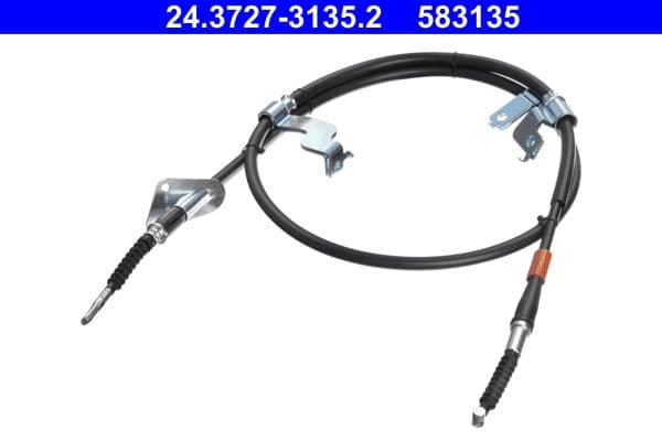 Handremkabel Achter Links (1825mm/1815mm) past: HYUNDAI GRAND SANTA FÉ, SANTA FÉ III 2.0D/2.2D/2.4 09.12-12.18