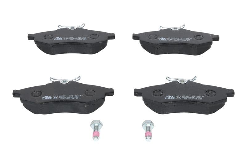 Remblokken set Voor (met remklauw geleidingsbouten), past: CITROEN C2, C2 ENTERPRISE, C3 I 1.1-1.4LPG 02.02-09.12